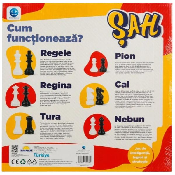 Joc de masă Noriel Smile Games 3+/ Șah photo 3