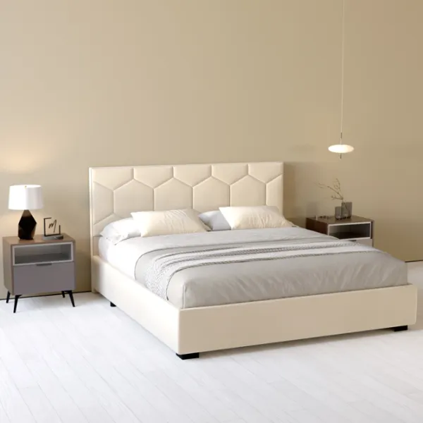 Кровать My-Style my-Dora 120 x 200 см / Фанера / Бежевый photo 5