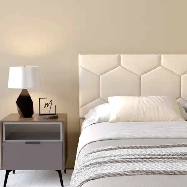 Кровать My-Style my-Dora 200 x 200 см / Фанера / Бежевый photo 7