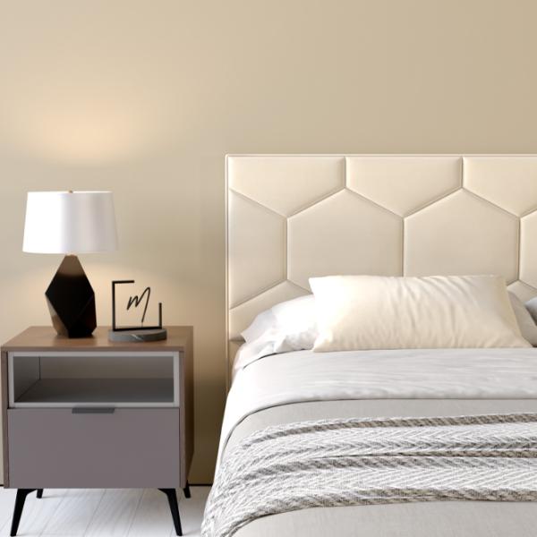 Кровать My-Style my-Dora 200 x 200 см / Фанера / Бежевый photo 7