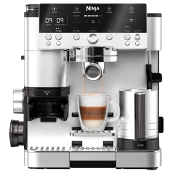 Espressor Ninja ES601EU  / 2 l / Inox photo 1