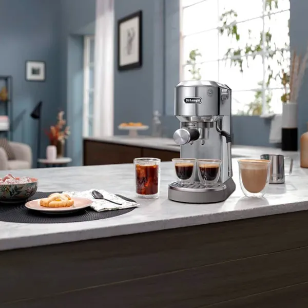 Espressor DeLonghi EC890.M  / 1.1 л / Нержавеющая сталь photo 8