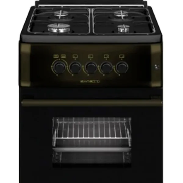 Aragaz Zanetti Z5000 E Pe gaz/ Bronze/ Black photo 2