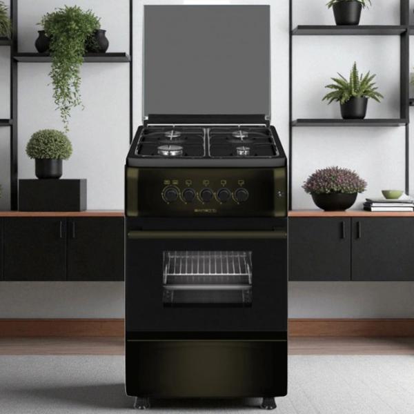 Aragaz Zanetti Z5000 E Pe gaz/ Bronze/ Black photo 3