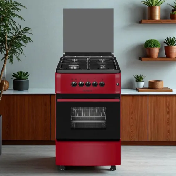 Aragaz Zanetti Z5000 G Pe gaz/ Bordo/ Black photo 3