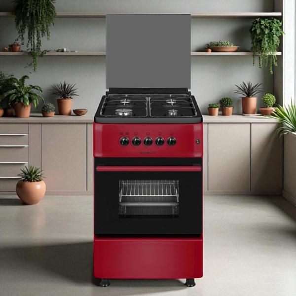 Aragaz Zanetti Z5000 G Pe gaz/ Bordo/ Black photo 4