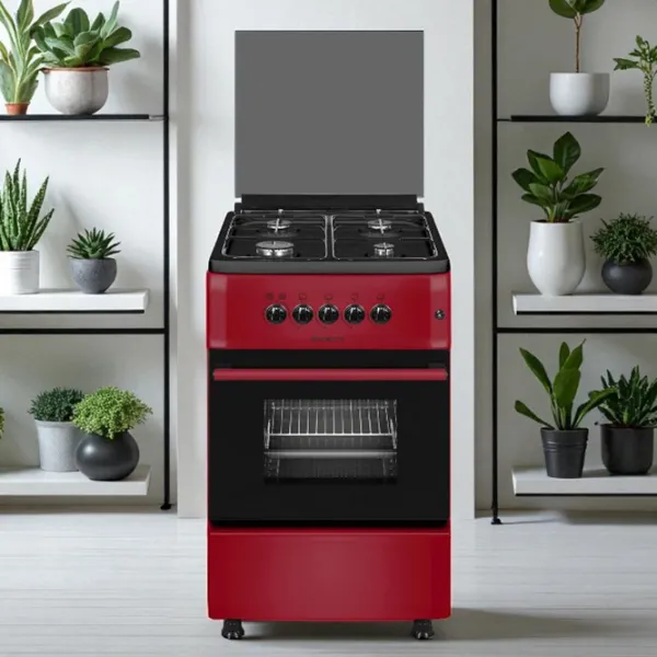 Aragaz Zanetti Z5000 G Pe gaz/ Bordo/ Black photo 5