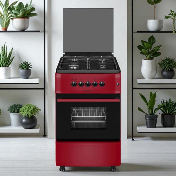 Aragaz Zanetti Z5000 G Pe gaz/ Bordo/ Black photo 5