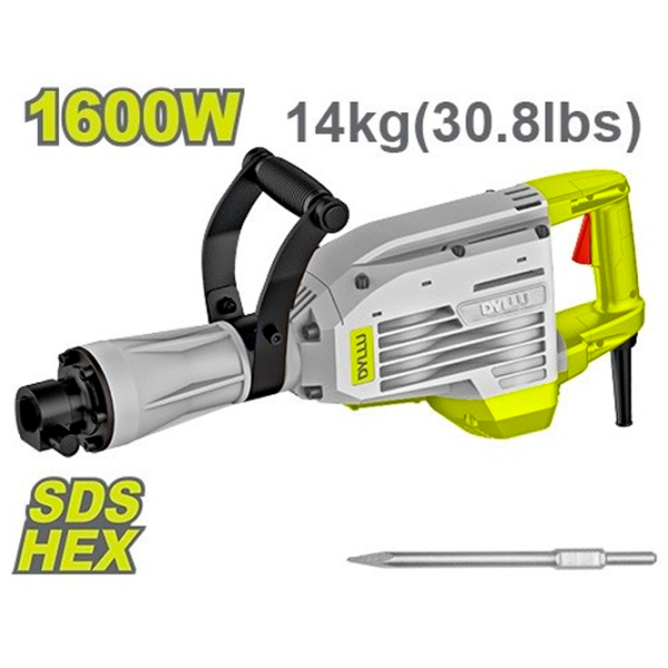 Ciocan demolator DYLLU DTDB1D80 1600 W / Green photo 3