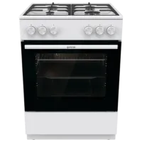 Aragaz Gorenje GG6A10WFFM Pe gaz/ White/ Black