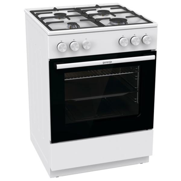 Плита Gorenje GG6A10WFFM Газовая/ Белый/ Черный photo 2