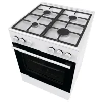 Плита Gorenje GG6A10WFFM Газовая/ Белый/ Черный photo 4
