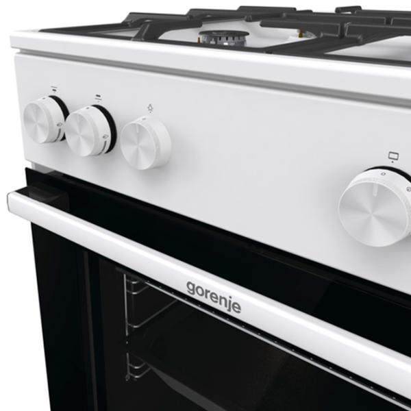 Плита Gorenje GG6A10WFFM Газовая/ Белый/ Черный photo 7