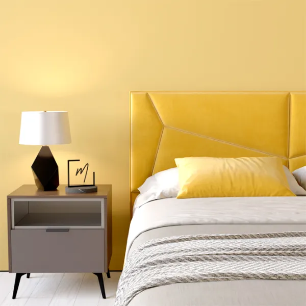 Кровать My-Style my-Vera 200 x 200 см / Фанера / Желтый photo 5