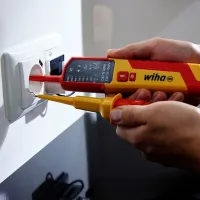 Тестер напряжения Wiha CAT IV Металл / 1000 B photo 6