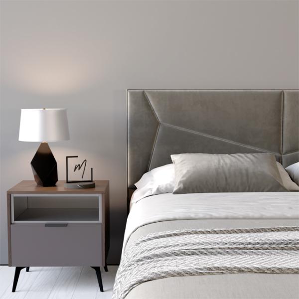 Кровать My-Style my-Vera 160 x 200 см / Фанера / Тёмно-серый photo 5