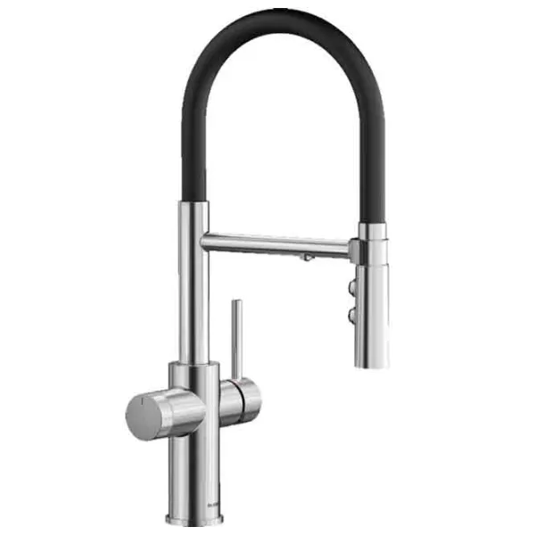 Baterie pentru bucătărie Blanco Catris-S Flex Mono comandă / flexibil / Alamă / Inox photo 2