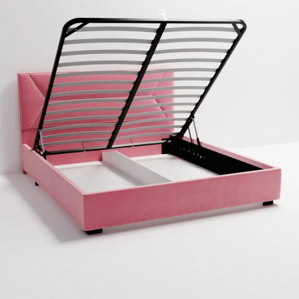 Кровать My-Style my-Niki 90 x 200 см / Фанера / Розовый photo 7