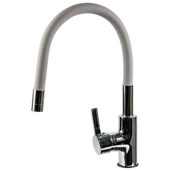 Baterie pentru bucătărie Hydro-S 0400450 Mono comandă / Pivotantă / Alamă / Gray photo 1