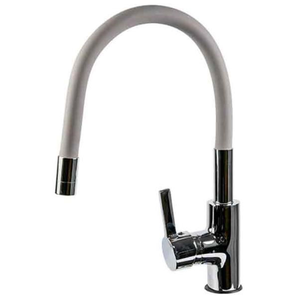 Baterie pentru bucătărie Hydro-S 0400450 Mono comandă / Pivotantă / Alamă / Gray photo 1