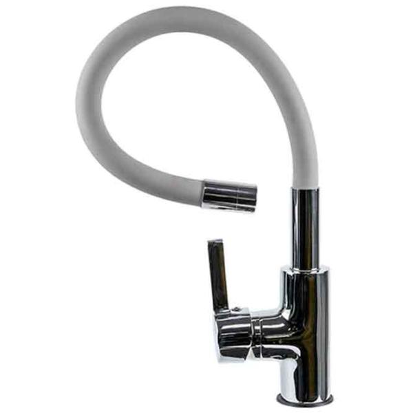 Baterie pentru bucătărie Hydro-S 0400450 Mono comandă / Pivotantă / Alamă / Gray photo 2