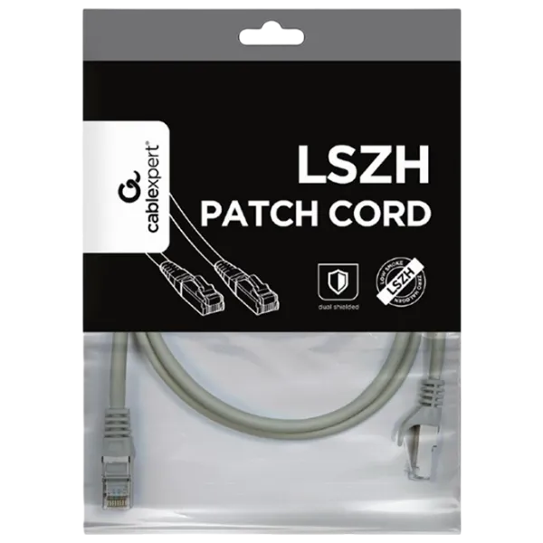 Кабель данных Cablexpert RJ-45 + RJ-45 1 м / Серый photo 5