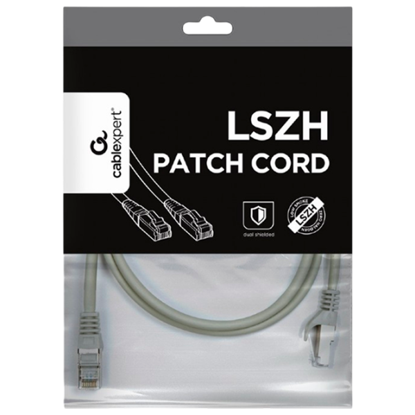 Кабель данных Cablexpert RJ-45 + RJ-45 1 м / Серый photo 5