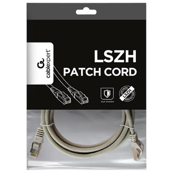 Кабель данных Cablexpert RJ-45 + RJ-45 2 м / Серый photo 5