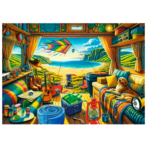 Puzzle Trefl Van Life 9+/ Numărul de piese: 1000 photo 1