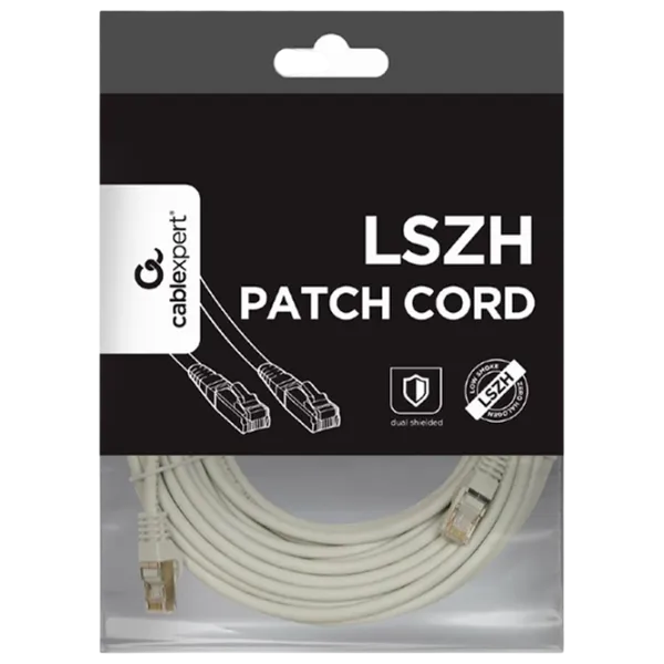 Кабель данных Cablexpert RJ-45 + RJ-45 15 м / Серый photo 4