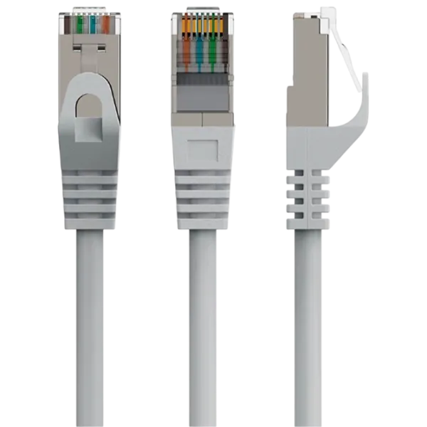 Кабель данных Cablexpert RJ-45 + RJ-45 20 м / Серый photo 1
