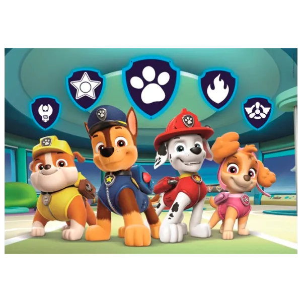 Puzzle Clementoni Paw Patrol 6+/ Numărul de piese: 104 photo 1