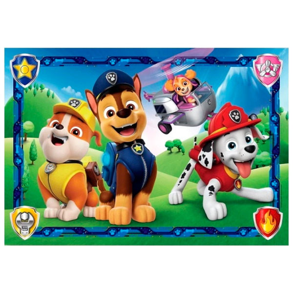 Puzzle Clementoni Paw Patrol 6+/ Количество деталей: 104 photo 1