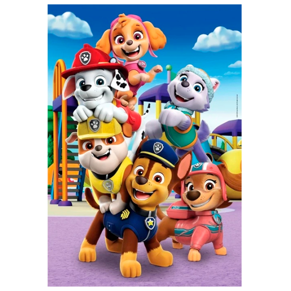 Puzzle Clementoni Paw Patrol 6+/ Numărul de piese: 104 photo 1