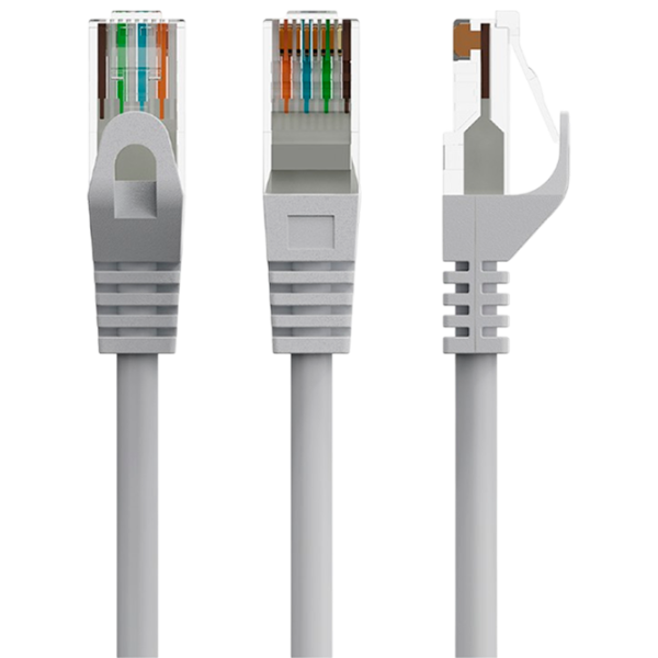 Cablu de date Cablexpert RJ-45 + RJ-45 2 m / Gray photo 1