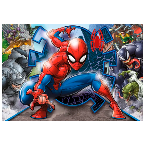 Puzzle Clementoni Spider-Man 6+/ Numărul de piese: 104 photo 1