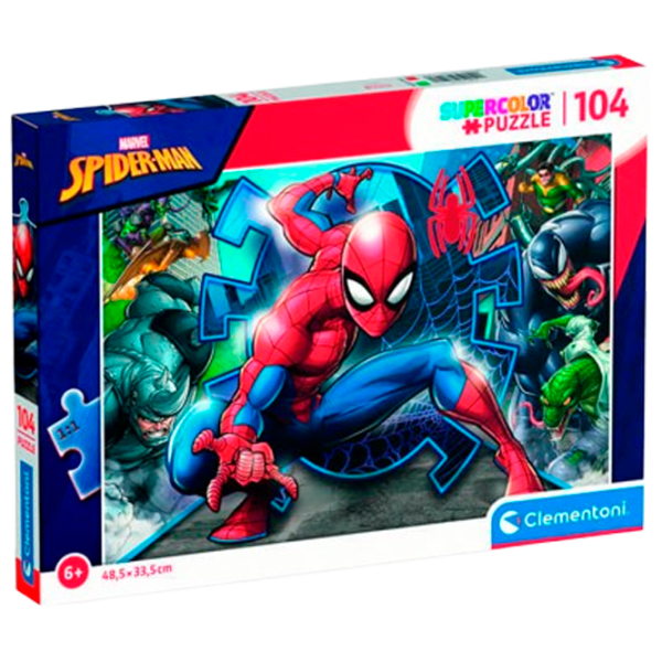 Puzzle Clementoni Spider-Man 6+/ Numărul de piese: 104 photo 2