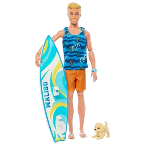 Păpușă Barbie Surfer Malibu HPT50 model / 3+ photo 1