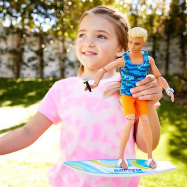 Păpușă Barbie Surfer Malibu HPT50 model / 3+ photo 4