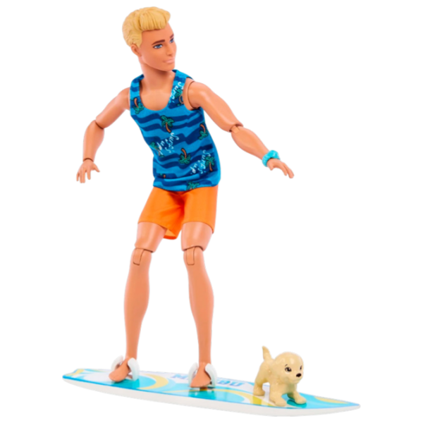 Păpușă Barbie Surfer Malibu HPT50 model / 3+ photo 6