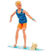 Păpușă Barbie Surfer Malibu HPT50 model / 3+ photo 6