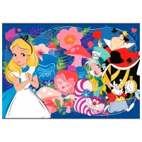 Puzzle Clementoni Alice in Wonderland 6+/ Количество деталей: 104