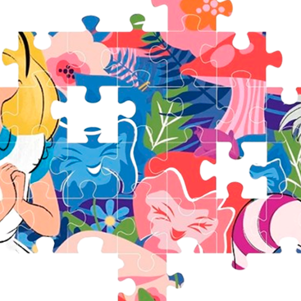 Puzzle Clementoni Alice in Wonderland 6+/ Количество деталей: 104 photo 4