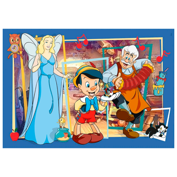 Puzzle Clementoni Pinocchio 6+/ Numărul de piese: 104 photo 1