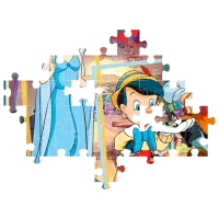Puzzle Clementoni Pinocchio 6+/ Numărul de piese: 104 photo 2