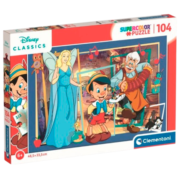 Puzzle Clementoni Pinocchio 6+/ Numărul de piese: 104 photo 3