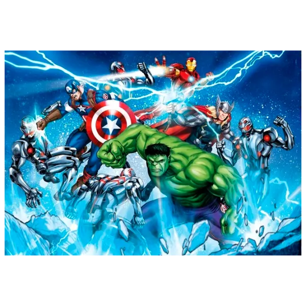 Puzzle Clementoni Avengers 6+/ Numărul de piese: 104 photo 1