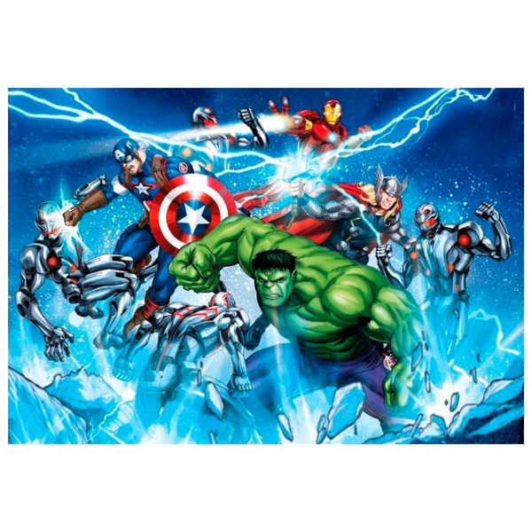 Puzzle Clementoni Avengers 6+/ Numărul de piese: 104 photo 1