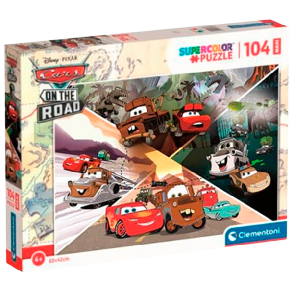 Puzzle Clementoni Cars 6+/ Numărul de piese: 104 photo 2