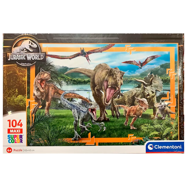 Puzzle Clementoni Jurasic World 6+/ Numărul de piese: 104 photo 1
